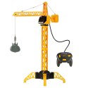 Dźwig Żuraw Budowlany Zdalnie Sterowany RC Przewodowy Obrót 360° 71 cm LEAN Toys