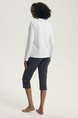 Piżama Damska Model Danna 43686 Ecru Cream - Henderson Henderson