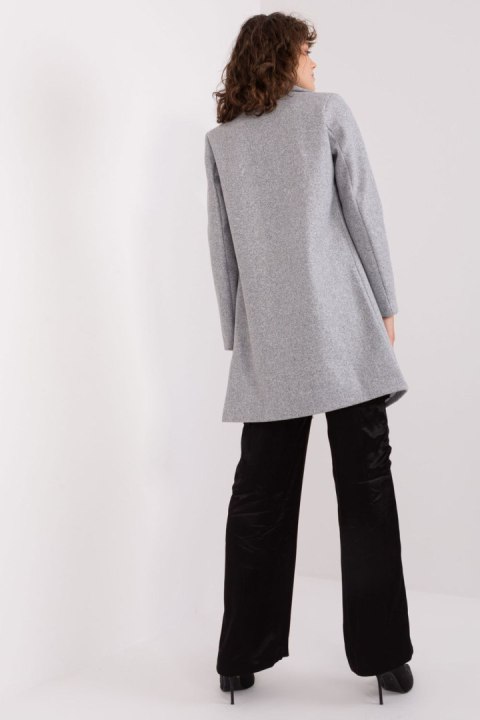 Płaszcz Damski Model TW-PL-BI-23314.00P Grey - Och Bella Och Bella