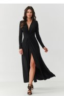 Sukienka Model M906 Black - Makadamia Makadamia