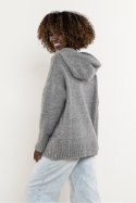 Sweter Damski Model A755 Grey - awama Awama
