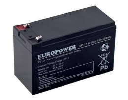 Akumulator Europower do UPS 12V 7,2Ah Ever