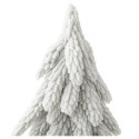 Choinka Ozdobna Dekoracyjna Sztuczna Na Pniu Pokryta Śniegiem 30 x 10 cm LEAN