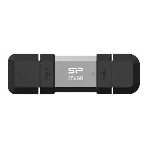 Pendrive Silicon Power Mobile C51 256GB USB-A USB 3.2 Type-C 200MB/s Srebrny Silicon Power