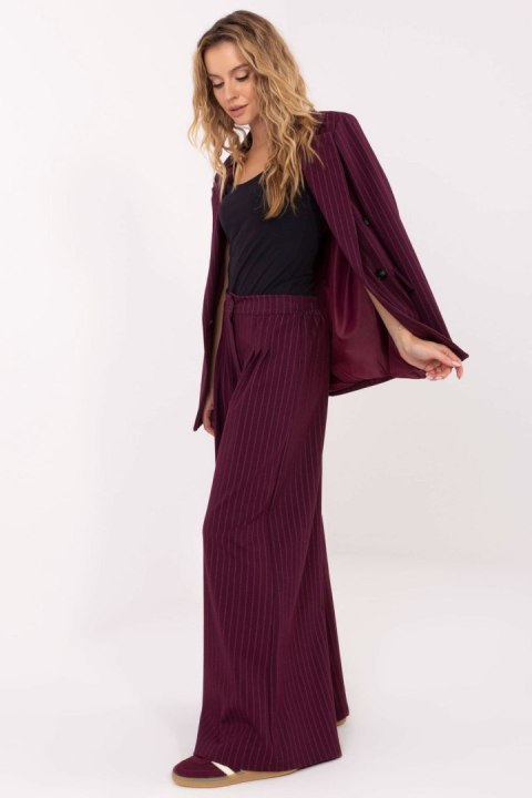 Spodnie Damskie Model IT-SP-FL9787.85 Bordo - Rue Paris Rue Paris
