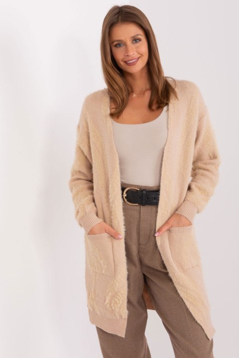 Sweter Kardigan Model AT-SW-234501.00P Beige - AT AT