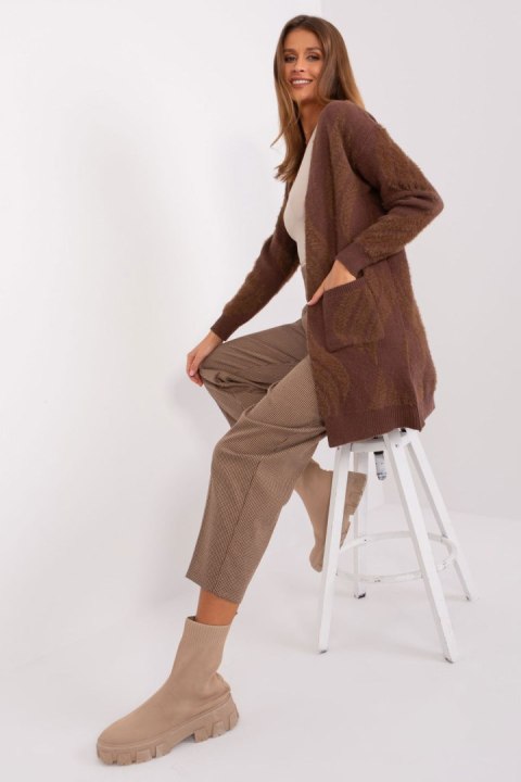 Sweter Kardigan Model AT-SW-234501.00P Brown - AT AT