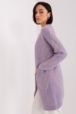 Sweter Kardigan Model AT-SW-234501.00P Light Violet - AT AT