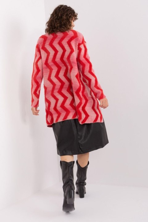 Sweter Kardigan Model AT-SW-234701.34 Red - AT AT