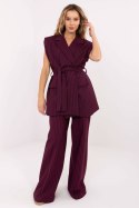 Kamizelka Model IT-KZ-FL9790.66 Bordo - Rue Paris Rue Paris