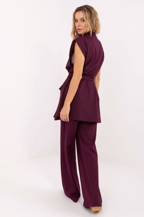 Kamizelka Model IT-KZ-FL9790.66 Bordo - Rue Paris Rue Paris