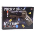 Mini Pistolet Broń Na Naboje I Łuski Czarno-Brązowy 13,5 cm LEAN TOYS