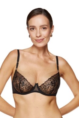 Biustonosz Soft Model Fleur B2 Black - Gorteks Gorteks