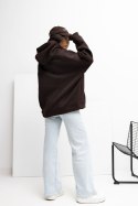 Bluza Damska Model RV-BL-A1037.12 Dark Brown - Rue Paris Rue Paris