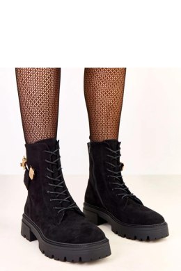 Botki Model Messey D9223 Black - Solea Solea