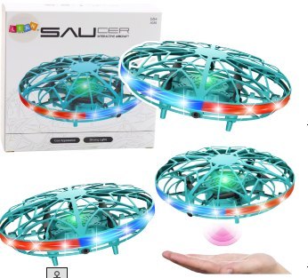 Dron UFO Sterowany Ręką RC Zielony Stator