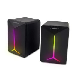 Głośniki 2.0 Esperanza USB LED Rainbow Frevo EGS105 ESPERANZA