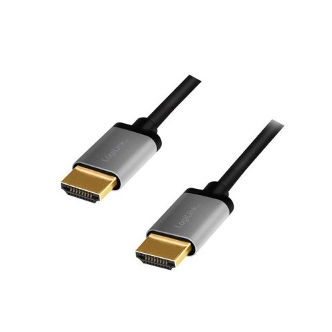 Kabel HDMI LogiLink CHA0101 4K/60 Hz, aluminium, 2m LogiLink