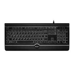 Klawiatura przewodowa Tracer Ofis PRO White lightening USB czarna Tracer