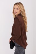 Koszula Damska Model IT-KS-8631.59 Brown - Italy Moda Italy Moda