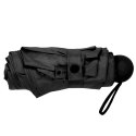 Parasolka Kieszonkowa Składana z Ochroną UV UPF 50+ Etui Czarna 90 cm LEAN