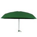 Parasolka Kieszonkowa Składana z Ochroną UV UPF 50+ Etui Zielona 90 cm LEAN