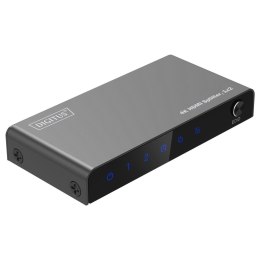 Rozdzielacz/Splitter DIGITUS HDMI 1x2, 4K/60Hz UHD z HDR, 18 Gbps, HDCP 2.2, EDID Digitus