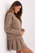 Sukienka Model MI-SK-3249.98 Dark Beige - Rue Paris Rue Paris