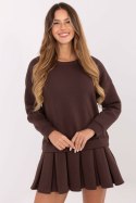 Sukienka Model MI-SK-3249.98 Dark Brown - Rue Paris Rue Paris