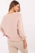 Sweter Damski Model MI-SW-2912.10X Light Pink - Italy Moda Italy Moda