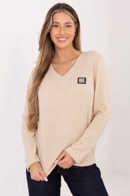 Sweter Damski Model RV-SW-A1025.80 Beige - Relevance Relevance