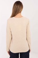 Sweter Damski Model RV-SW-A1025.80 Beige - Relevance Relevance