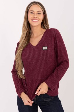 Sweter Damski Model RV-SW-A1025.80 Bordo - Relevance Relevance