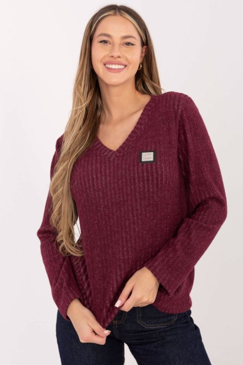 Sweter Damski Model RV-SW-A1025.80 Bordo - Relevance Relevance