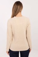 Sweter Damski Model RV-SW-A1026.52 Beige - Relevance Relevance