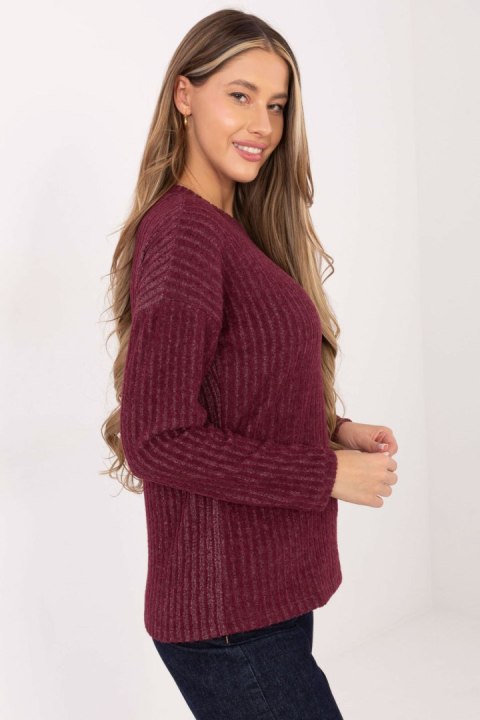 Sweter Damski Model RV-SW-A1026.52 Bordo - Relevance Relevance