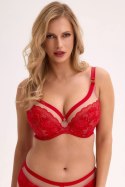 Biustonosz Soft Biustonosz Semi-Soft Model Mirella 1316 Red - Gaia Gaia