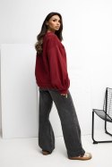 Bluza Damska Model RV-BL-A1040.03 Bordo - Rue Paris Rue Paris