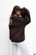 Bluza Damska Model RV-BL-A1040.03 Dark Brown - Rue Paris Rue Paris