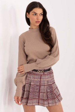 Bluzka Model RV-BZ-A1053.50 Dark Beige - Rue Paris Rue Paris