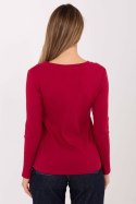 Bluzka Model RV-BZ-A1054.34 Bordo - Rue Paris Rue Paris