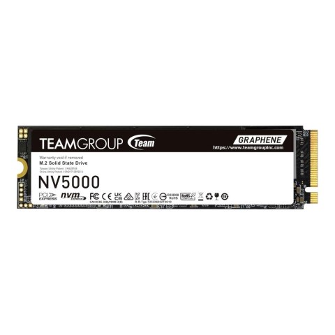 Dysk SSD Team Group NV5000 1TB M.2 PCIe NVMe Gen4 x4 (4500/1900) Team Group