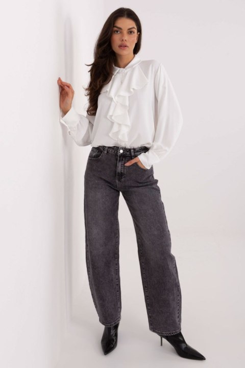 Koszula Damska Model IT-KS-26967.28 Ecru - Factory Price Factory Price