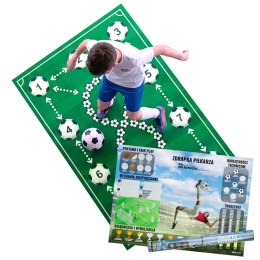 Mata treningowa piłkarska Sprintigo ProMat XXL 180x120 i Zdrapka Piłkarza