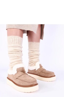 Mokasyny Model Loafy 6690 Dark Beige - Solea Solea