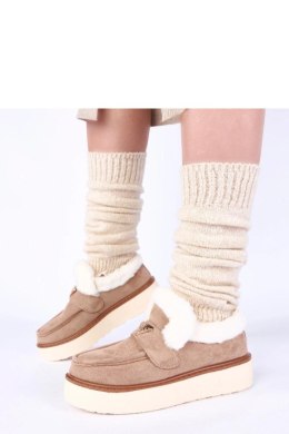 Mokasyny Model Loafy 6690 Dark Beige - Solea Solea