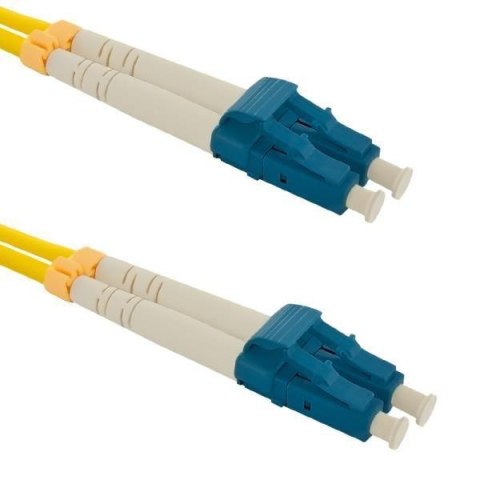 Patchcord Światłowodowy Qoltec LC/UPC-LC/UPC SM 9/125 G652D 3m Qoltec