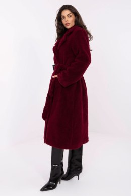Płaszcz Damski Model IT-PL-97150.26 Bordo - Factory Price Factory Price