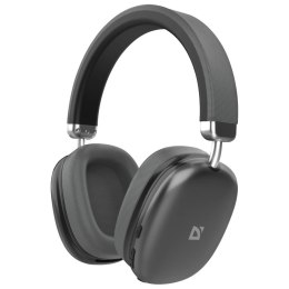 Słuchawki z mikrofonem Defender FREEMOTION B500 bezprzewodowe Bluetooth + MP3 Player grafitowe Defender
