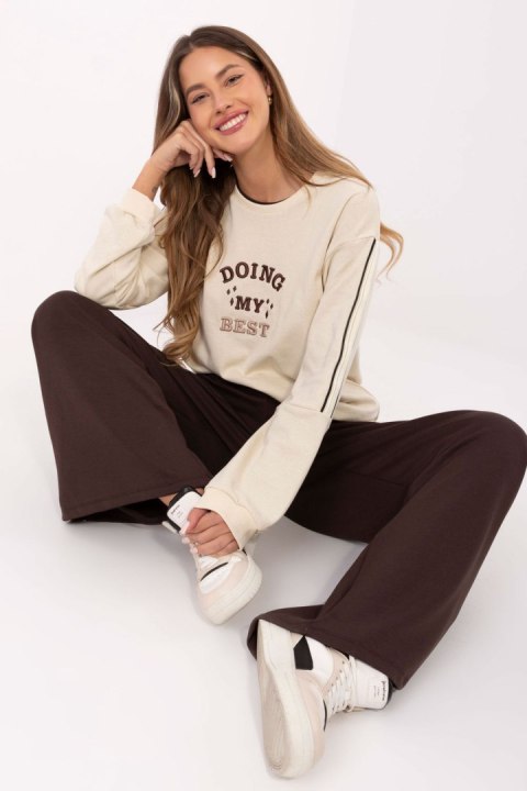 Spodnie Dresowe Model RV-DR-A613.69 Dark Brown - Relevance Relevance